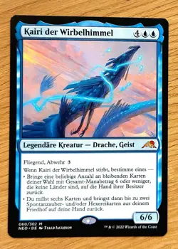 Mtg Magic: Kairi der Wirbelhimmel, the Swirling Sky, DEUTSCH, Mythic, Drache - Image 1
