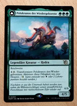 MTG Magic: Polukranos der Wiedergeborene, die Untergangsmaschine, DEUTSCH, Hydra - Image 1