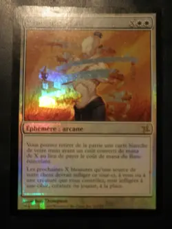 mtg magic shining shoal FOIL FRENCH vf fr banc etincelant betrayers of kamigawa - Image 1