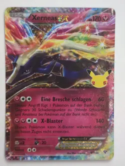 Xerneas EX 97/146 | Celebrations | Deutsch NM Pokemon - Image 1