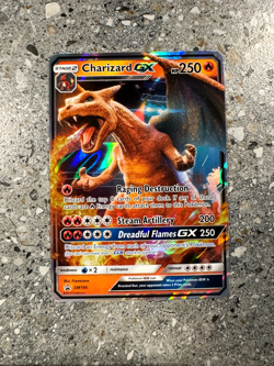 Pokemon TCG Charizard GX SM195 Black Star Promo Holo EXC-NM (Standard Size) - Image 1