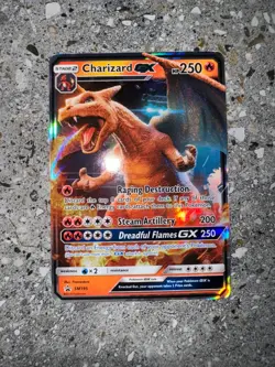 Pokemon TCG Charizard GX SM195 Black Star Promo Holo EXC-NM (Standard Size) - Image 3