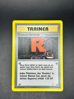 Rocket's Hideout 63/64 Uncommon Neo Revelation Pokemon Unlimited LP DE - Image 1