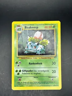Ivysaur 30/102 Uncommon Base Set Unlimited Pokemon Lightly Played DE - Image 1