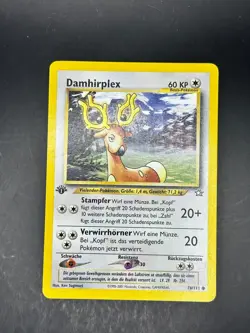 Stantler 76/111 Common Neo Genesis Pokemon 1st Edition Lightly Played DE - Image 1