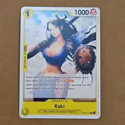 One Piece Raki (OP06-113/239) OP06 Wings of the Captain NM TCG CCG - Image 1