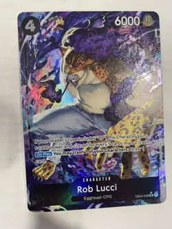 One Piece EB04-048 Rob Lucci Alt Art Adventure On Kami's Island Eng EB04-048 - Image 2