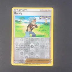 Pokemon TCG - Brawley 131/198 - S&S Chilling Reign - Reverse Holo - NM - 2021 - Image 2