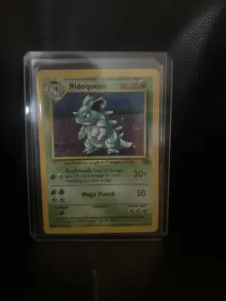 Nidoqueen - 7/64 - Holo Rare - Unlimited Edition Jungle Pokemon - Image 1