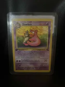 Slowbro - 43/62 - Uncommon - 1st Edition Fossil Pokemon - Image 1
