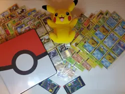 POKEMON TCG Random Set Of Old And New Cards 2010-Current MP 50+ Holos 14 Pages - Image 1