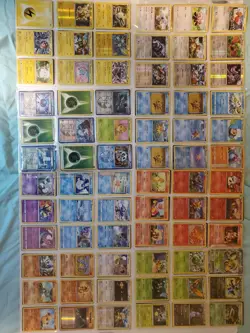 POKEMON TCG Random Set Of Old And New Cards 2010-Current MP 50+ Holos 14 Pages - Image 3