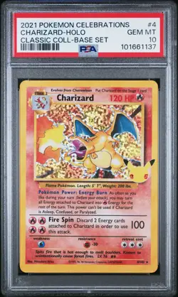 Pokemon PSA 10 Charizard Blastoise Venusaur Celebrations Gran Festa SWSH 25th - Image 2