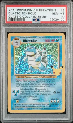 Pokemon PSA 10 Charizard Blastoise Venusaur Celebrations Gran Festa SWSH 25th - Image 3