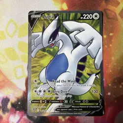 Lugia V (Full Art) 185/195 Swsh12: Sword & Shield - Silver Tempest Holo Pokemon - Image 1