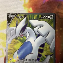 Lugia V (Full Art) 185/195 Swsh12: Sword & Shield - Silver Tempest Holo Pokemon - Image 3