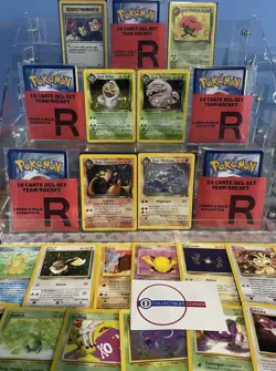 Lotto POKEMON VINTAGE PACK TEAM ROCKET (1stEd holo/rare/charizard/WofTc) - Image 1