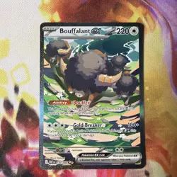 Bouffalant ex 170/086 Sv: White Flare Holo Pokemon TCG - Image 1