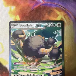 Bouffalant ex 170/086 Sv: White Flare Holo Pokemon TCG - Image 3