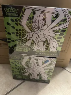 Two Pokemon Center Pokemon TCG Perfect Order Elite Trainer Box ETB - Image 1