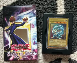 2002 Yu-Gi-Oh! Kaiba Starter Deck Unlimited Opened Complete - Image 3