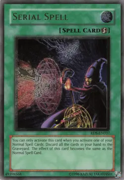 Yugioh Serial Spell RDS-EN037 Ultimate Rare NM - Image 1