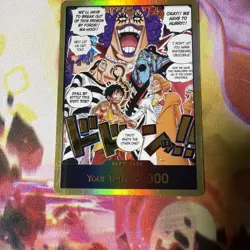 DON!! Card (Alternate Art) (Gold) The Time of Battle Foil One Piece CCG - Image 2