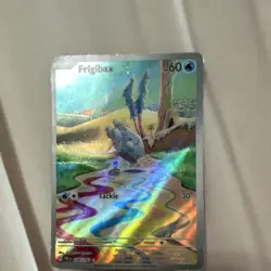 Pokemon Frigibax 208/193 Paldea Evolved Illustration Rare Full Art Holo ENG - Image 1