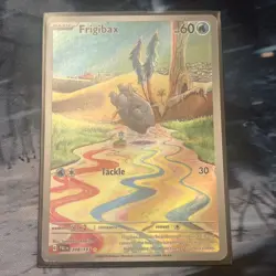 Frigibax Pokemon Paldea Evolved 208/193 Illustration Rare Holofoil Near Mint - Image 1