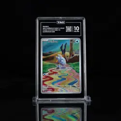 Pokemon 2023 Frigibax Paldea Evolved #208/193 Illustration Rare GEM MINT TAG 10 - Image 1