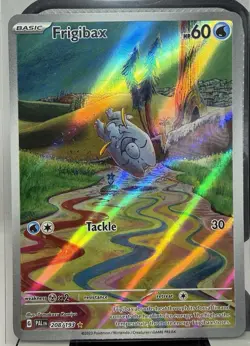 Pokemon TCG Frigibax Illustration Rare 208/193 Paldea Evolved Basic HP 60 Holo - Image 1