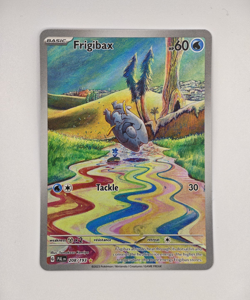 Frigibax 208/193 SV02 Paldea Evolved Illustration Rare Holo Pokemon NM - Image 1