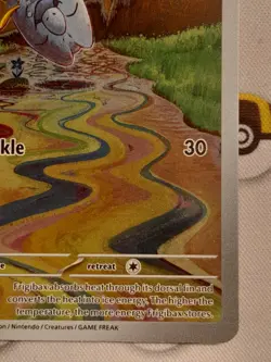 Pokemon TCG Frigibax 208/193 Paldea Evolved Illustration Rare Card - Image 5