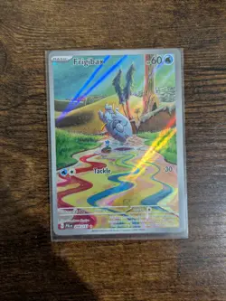 Pokemon TCG Frigibax 208/193 Paldea Evolved Illustration Rare Card - Image 1