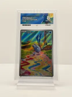 Ace 8 Pokemon Frigibax Illustration Rare Holo 208/193 SV02 Paldea Evolved - Image 1