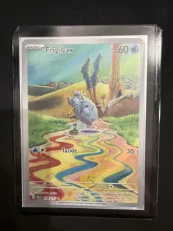 Pokemon TCG Frigibax- Paldea Evolved 208/193 Holo Illustration Rare - Image 1