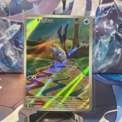 Pokemon TCG Frigibax S&V Paldea Evolved Holo Illustration Rare Card 208/193 - Image 1