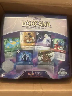 Disney Lorcana D100 Gift Set Rise of the Floodborn New & Sealed - Image 1