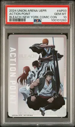 Bleach Thousand Year Blood War Action Point NYCC Exclusive Union Arena - PSA 10 - Image 1