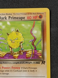 Pokemon TCG Dark Primeape 43/82 - 1st Edition Team Rocket Uncommon Card NM - Image 3
