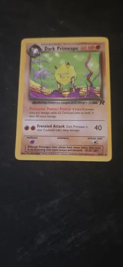 Dark Primeape 43/82 Team Rocket - Uncommon - Pokemon Card - Image 2