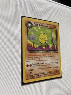 Pokemon TCG Team Rocket Dark Primeape Card 43/82 Uncommon - Image 2