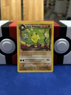 Pokemon TCG Team Rocket Dark Primeape Card 43/82 Uncommon - Image 1