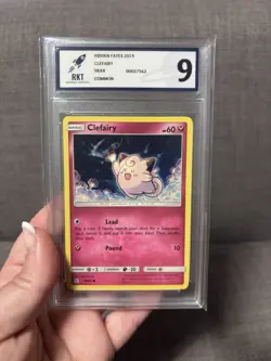 Bundle 3 Clefairy Pokemon Card Slabs Bundle RKT Graded - Image 3