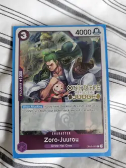 Zoro-Juurou (Judge Pack Vol. 3) OP05-067 One Piece Promotion Cards One Piece NM - Image 1