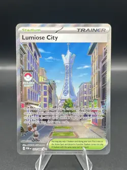 Pokemon TCG Lumiose City Trainer Card Fresh Out Of Pack Mint - Image 1