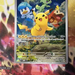 Pikachu 027 Sv: Scarlet & Violet Promo Cards Holo Pokemon TCG Chest Promo - Image 2