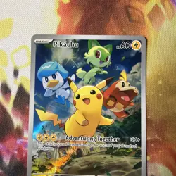 Pikachu 027 Sv: Scarlet & Violet Promo Cards Holo Pokemon TCG Chest Promo - Image 3