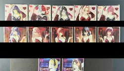 Lot of 12 Cards - Femme Fatale 2 - PR, ER, KR - Goddess Story Waifu Anime - Image 2