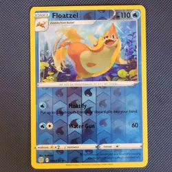 Floatzel 039/172 - Brilliant Stars - Uncommon Reverse Holo Pokemon Card - LP - Image 1